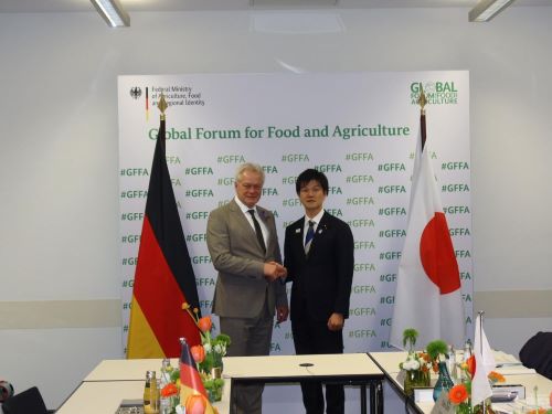 ドイツ農業・食料・故郷大臣との会談