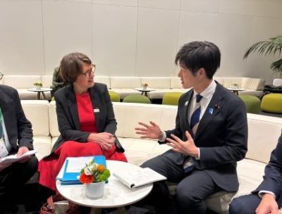 フランス農業・食品産業・食料主権大臣との会談