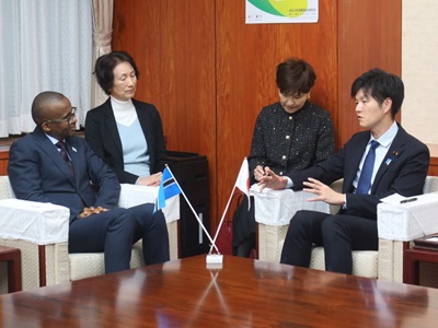 ボツワナ共和国副大統領との会談