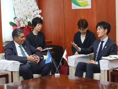 パラオ共和国大統領との会談