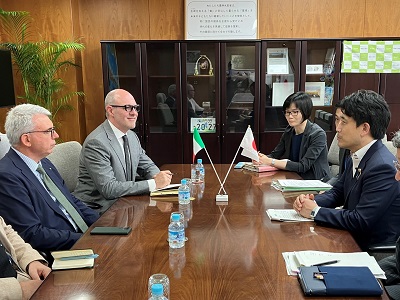 駐日イタリア大使との会談