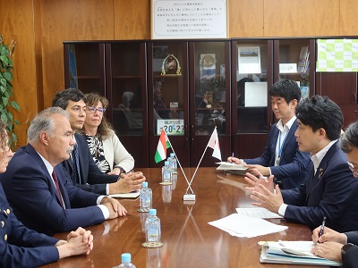 ハンガリー農業大臣との会談