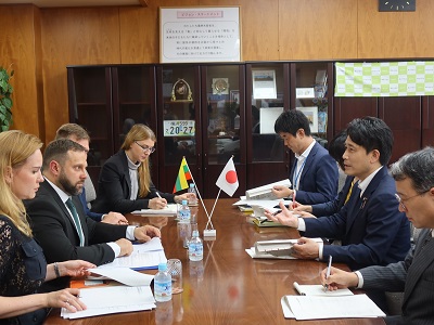 リトアニア共和国農業大臣との会談
