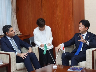駐日サウジアラビア王国大使との会談