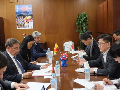 スペイン王国農業・漁業・食料省大臣との会談