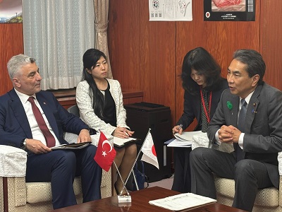 トルコ共和国貿易大臣との会談
