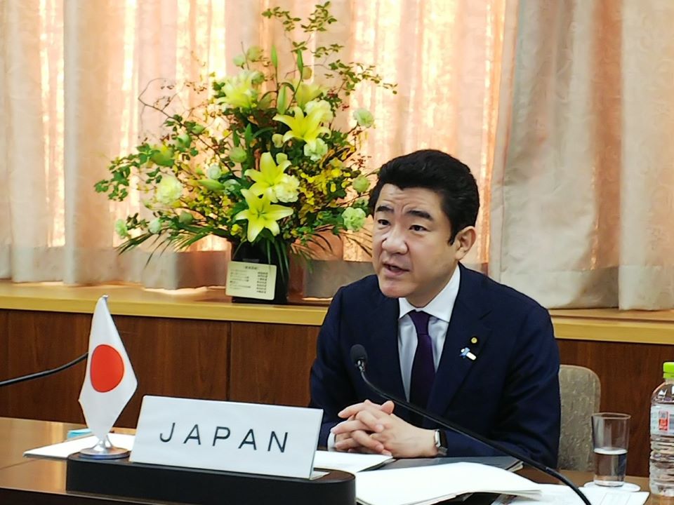 （大臣正面）ASEAN+３農林大臣会合