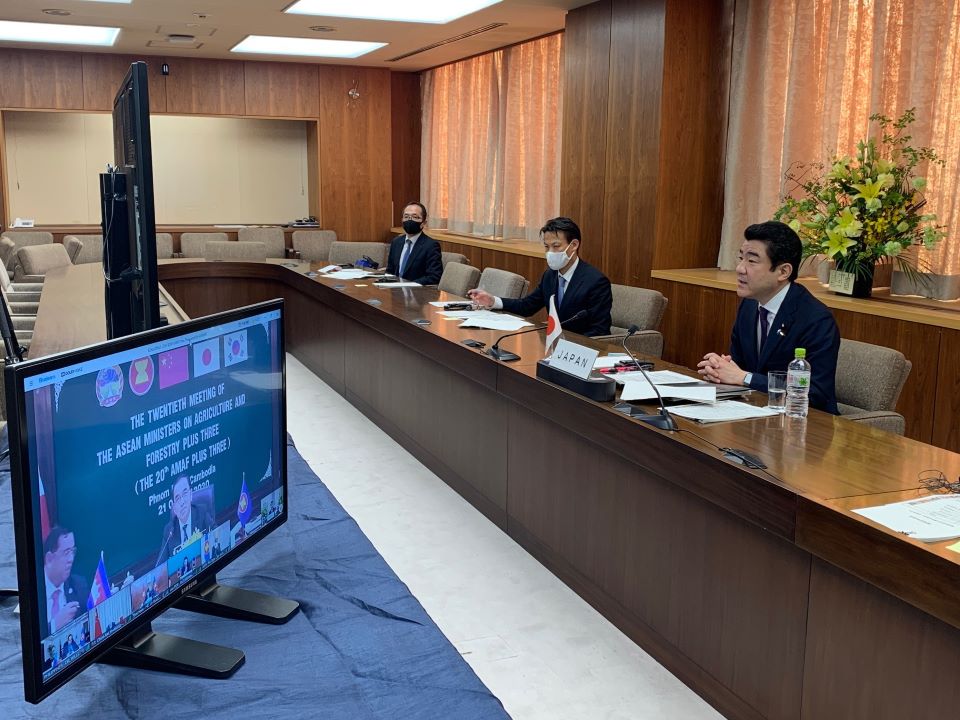 （大臣横）ASEAN+３農林大臣会合