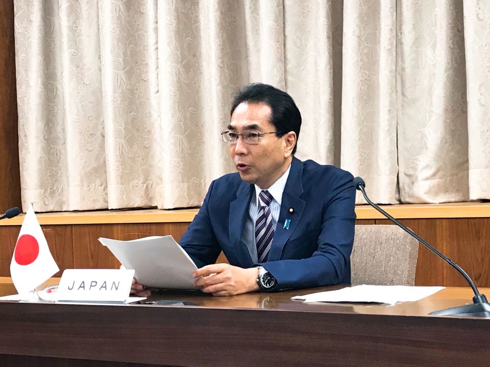 G20農業・水大臣会合に出席する江藤大臣
