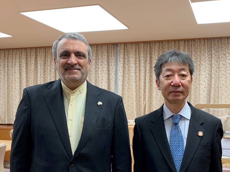 イラン・イスラム駐日大使との会談の写真
