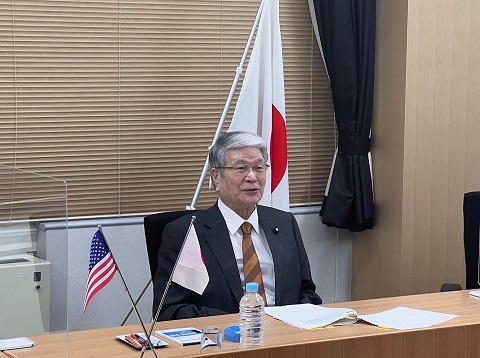 会談時の野村大臣