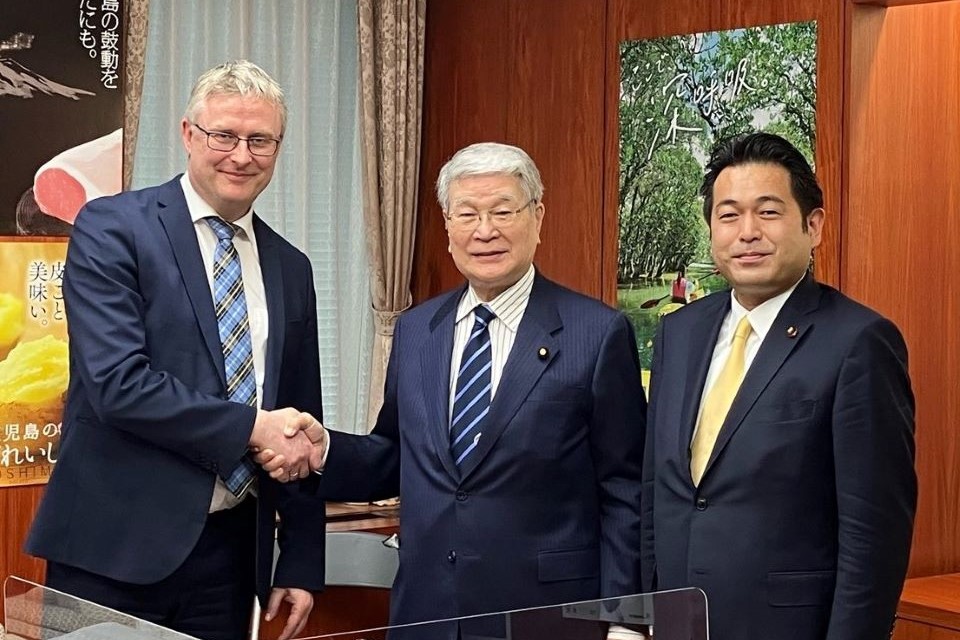 イェンセン・デンマーク食料・農業・水産大臣との会談