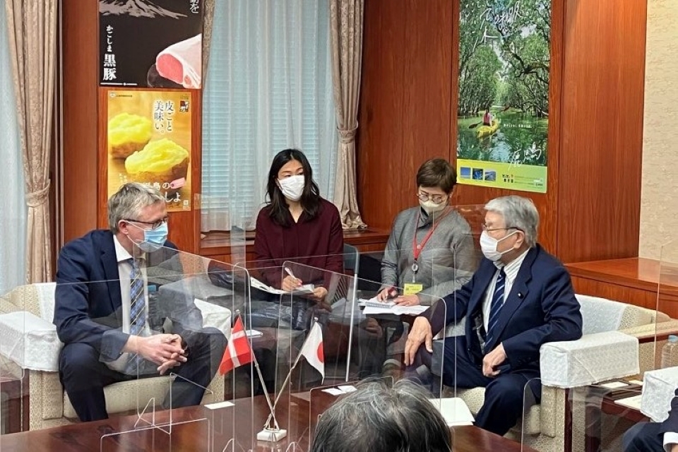 イェンセン・デンマーク食料・農業・水産大臣との会談