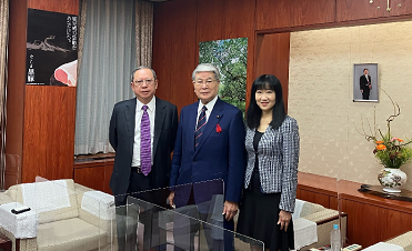 ラム香港貿易発展局会長及びフォン同総裁との会談