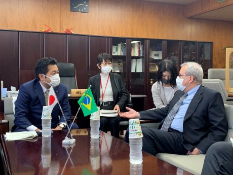 コルテス駐日ブラジル大使との会談