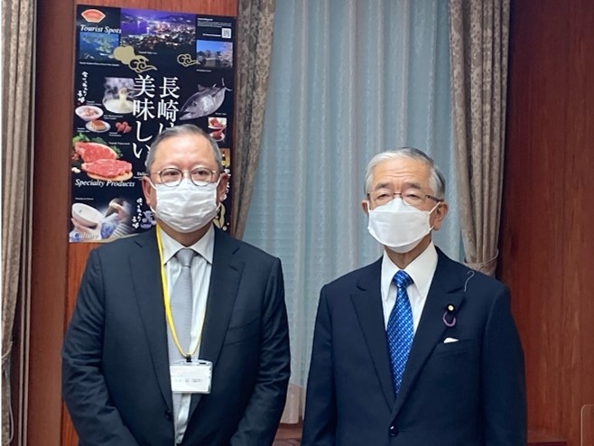 ラム香港貿易発展局会長との会談