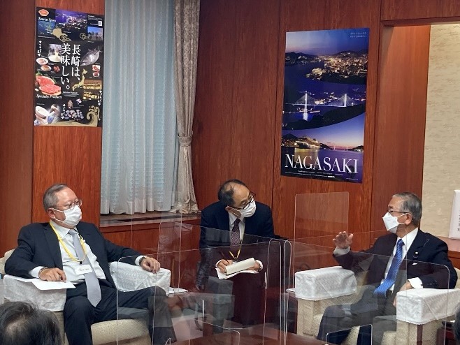 ラム香港貿易発展局会長との会談