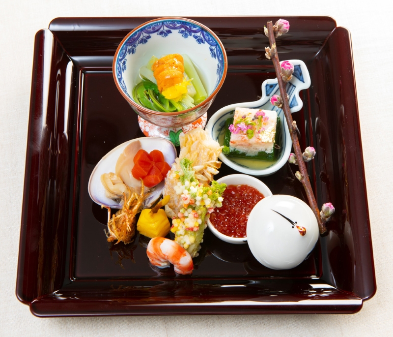 前菜盛り「海山の八寸」