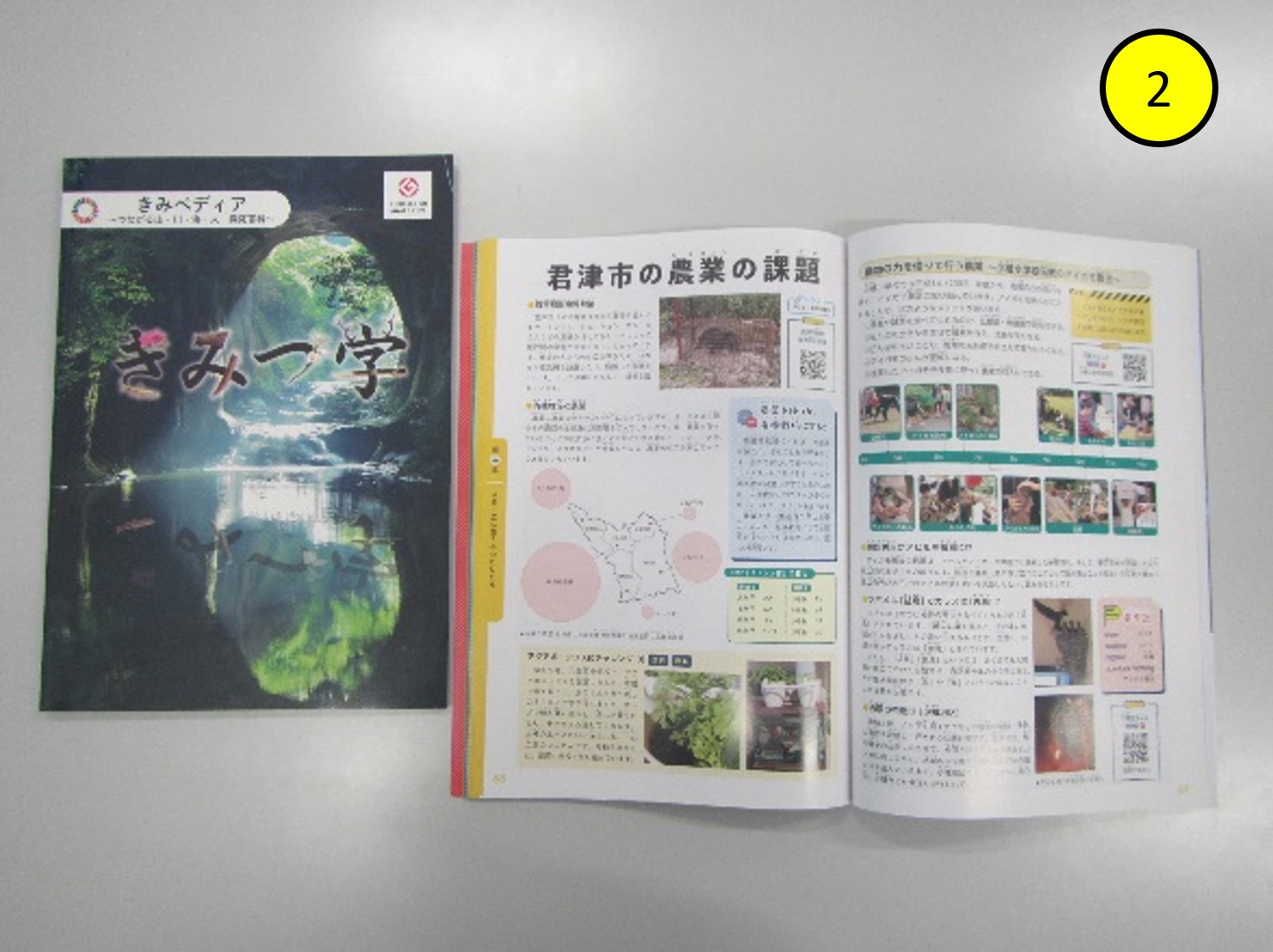 副読本である探究百科「きみペディア」
