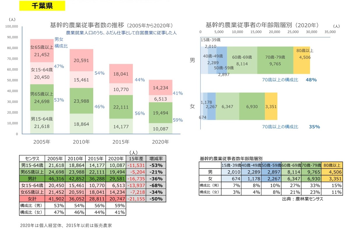 基幹的農業従事者