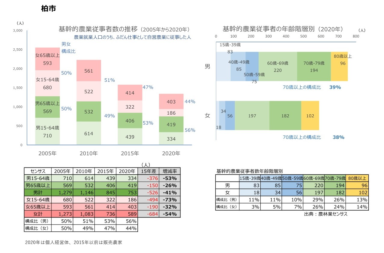 基幹的農業従事者