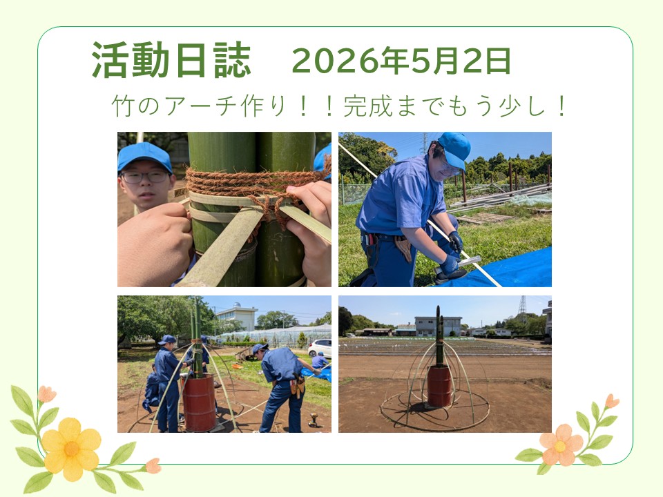 成田西陵高校活動日誌20260502