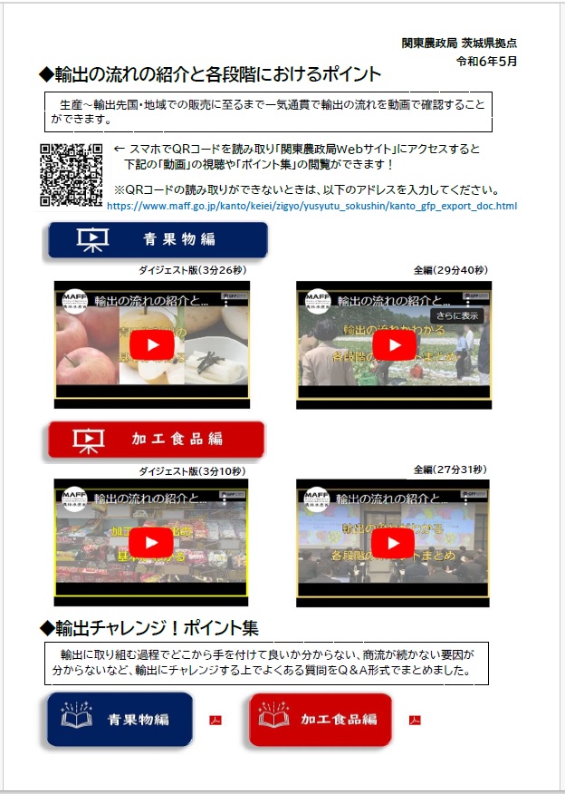 輸出の流れの紹介と各段階におけるポイント