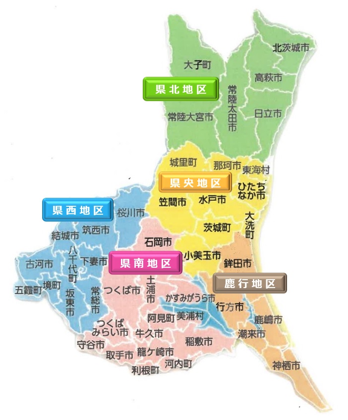 農業女子の地図