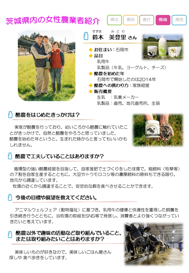 鈴木美登里さんの紹介