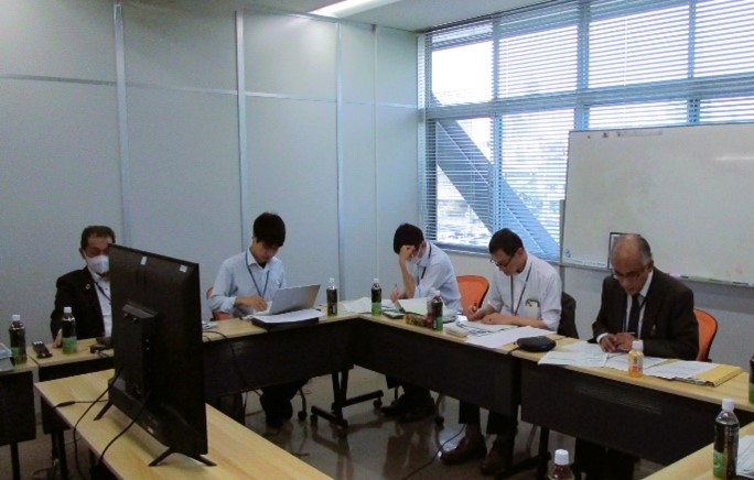 JA茨城県中央会でのweb研修会の様子