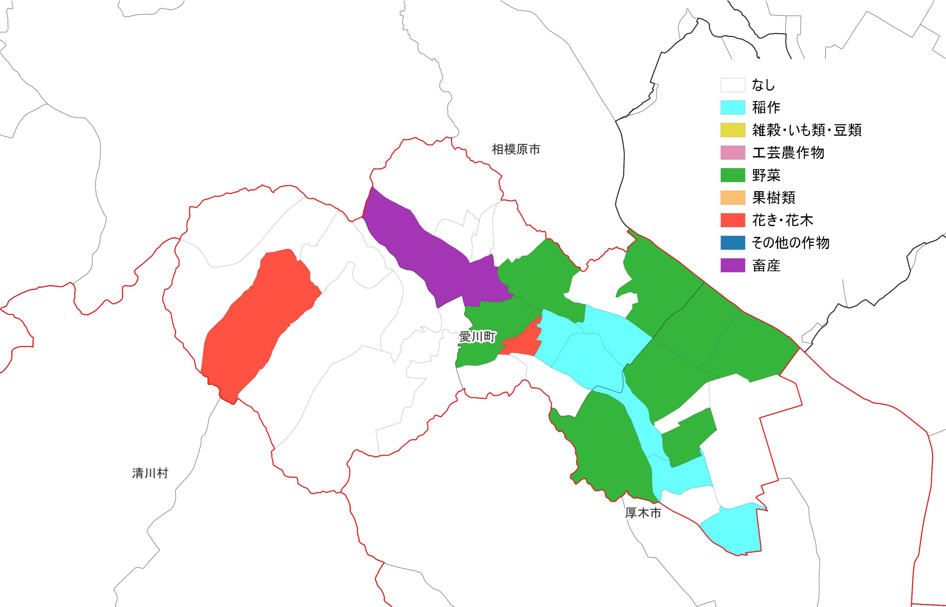 愛川町の農業データ：関東農政局