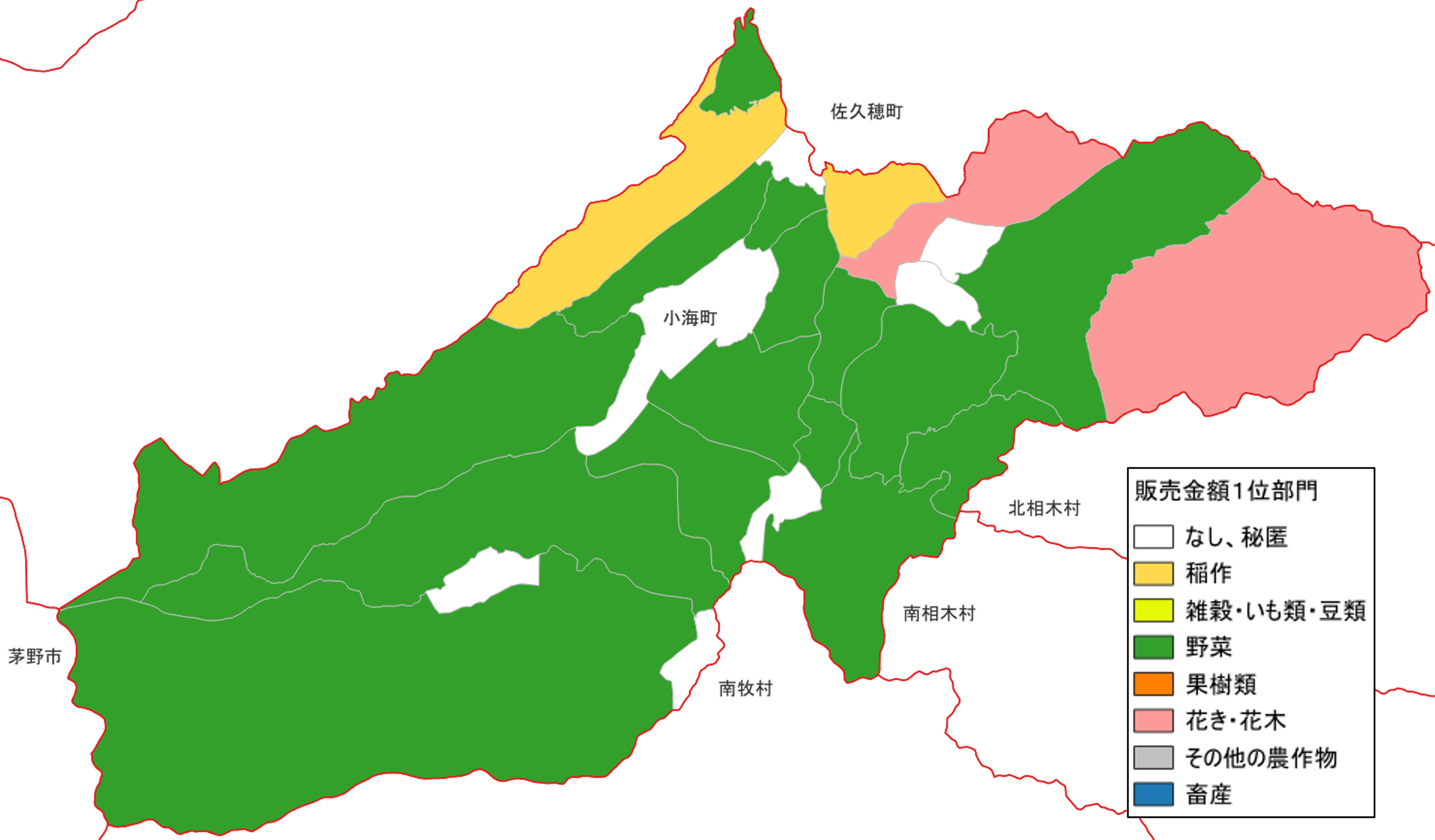 農産物販売金額1位部門経営体_小海町