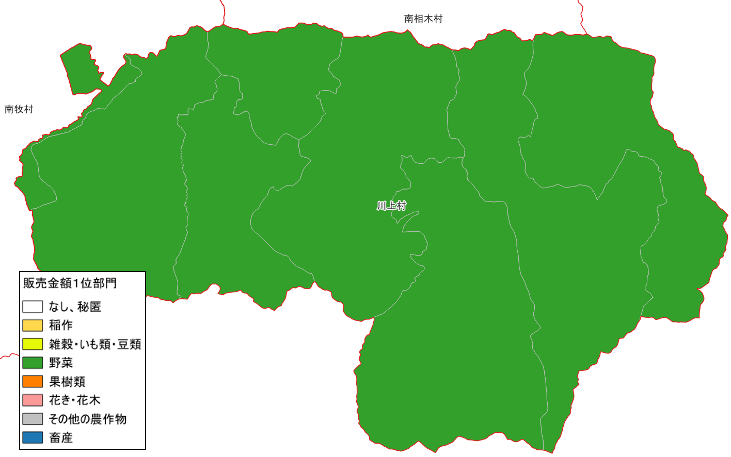 農産物販売金額1位部門経営体_川上村