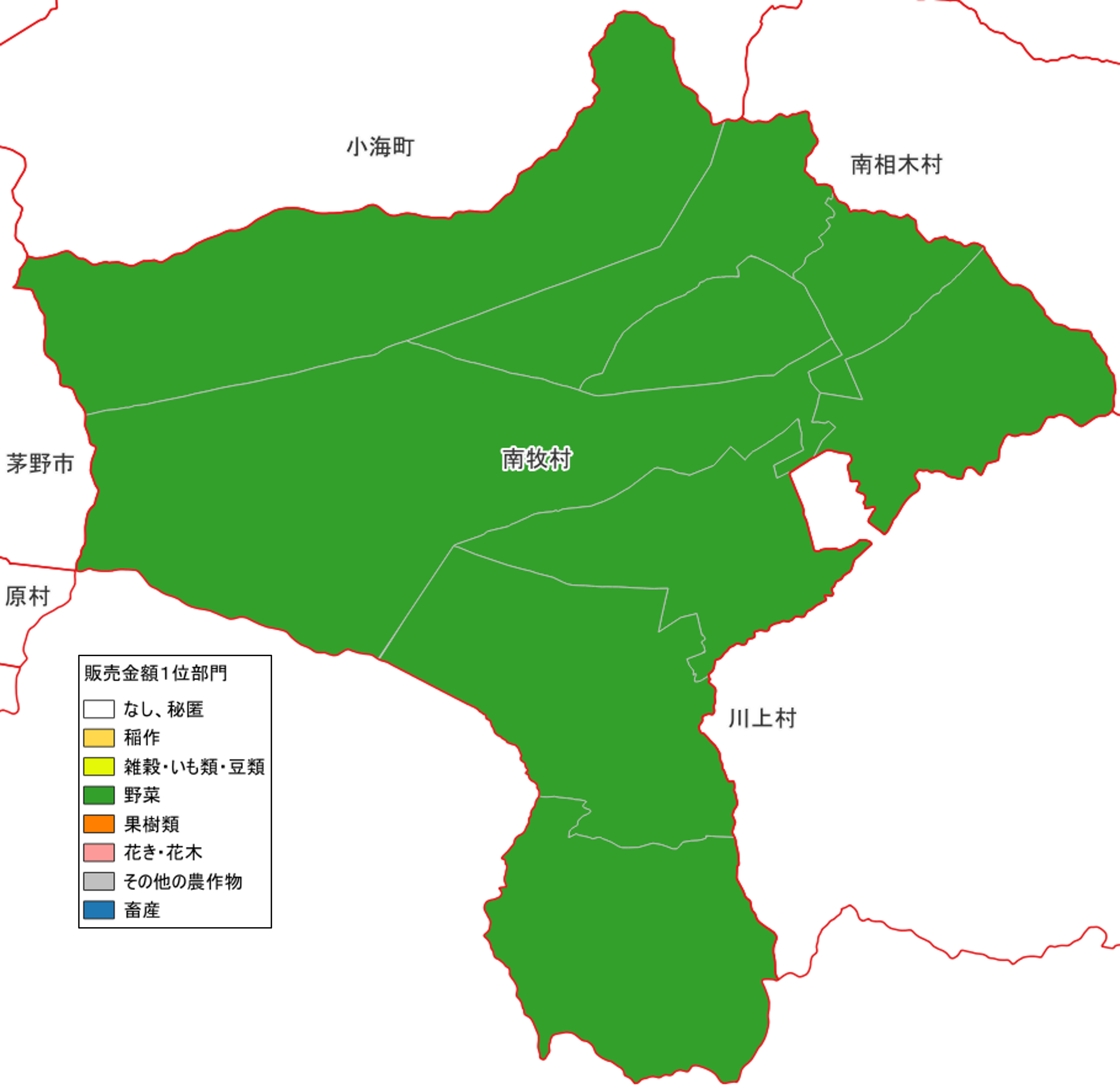 農産物販売金額1位部門経営体_南牧村