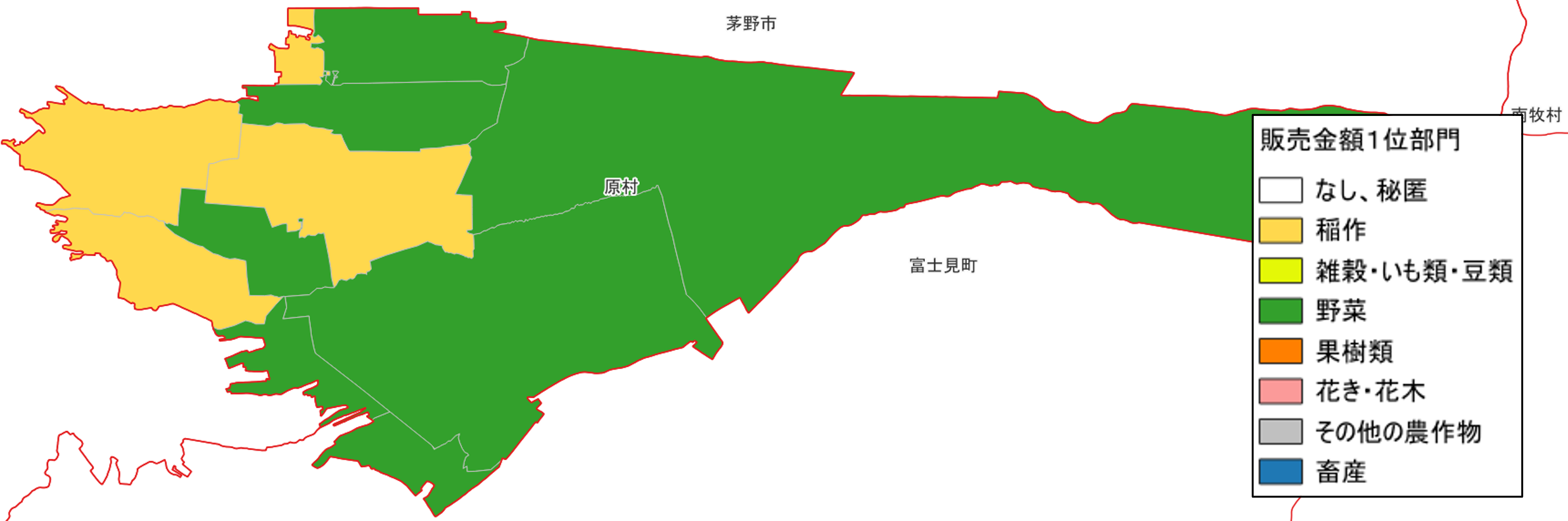 農産物販売金額1位部門経営体_原村