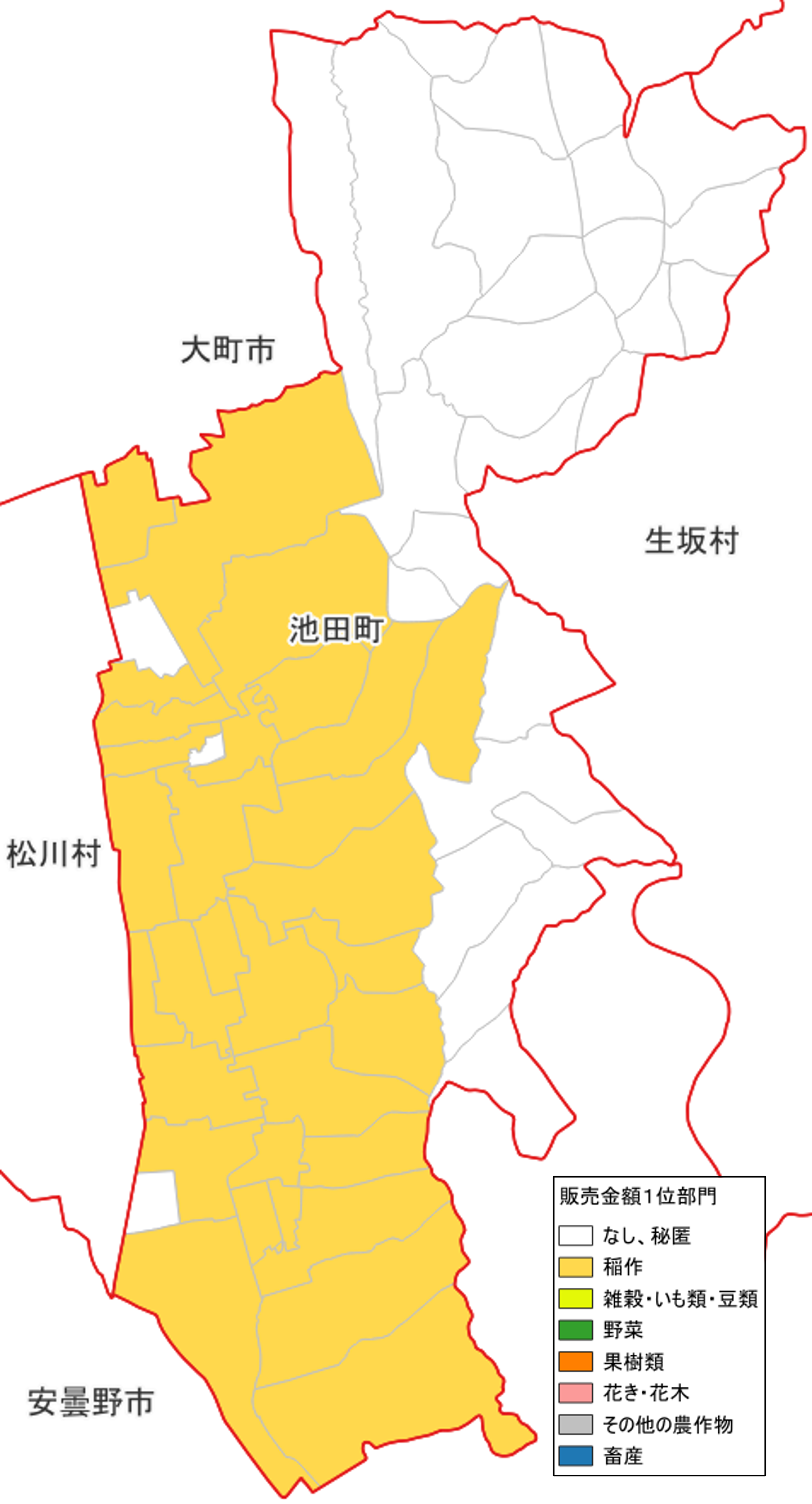 農産物販売金額1位部門経営体_池田町