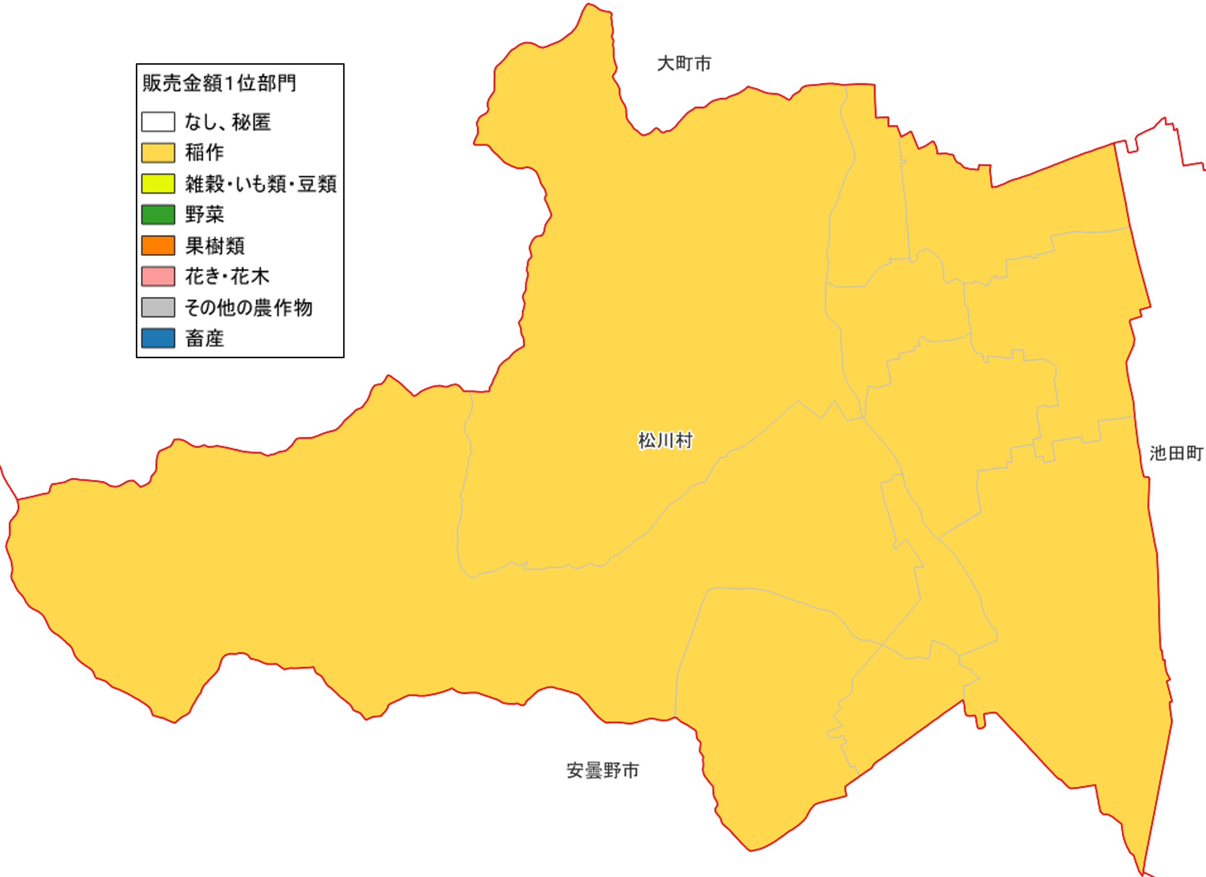 農産物販売金額1位部門経営体_松川村