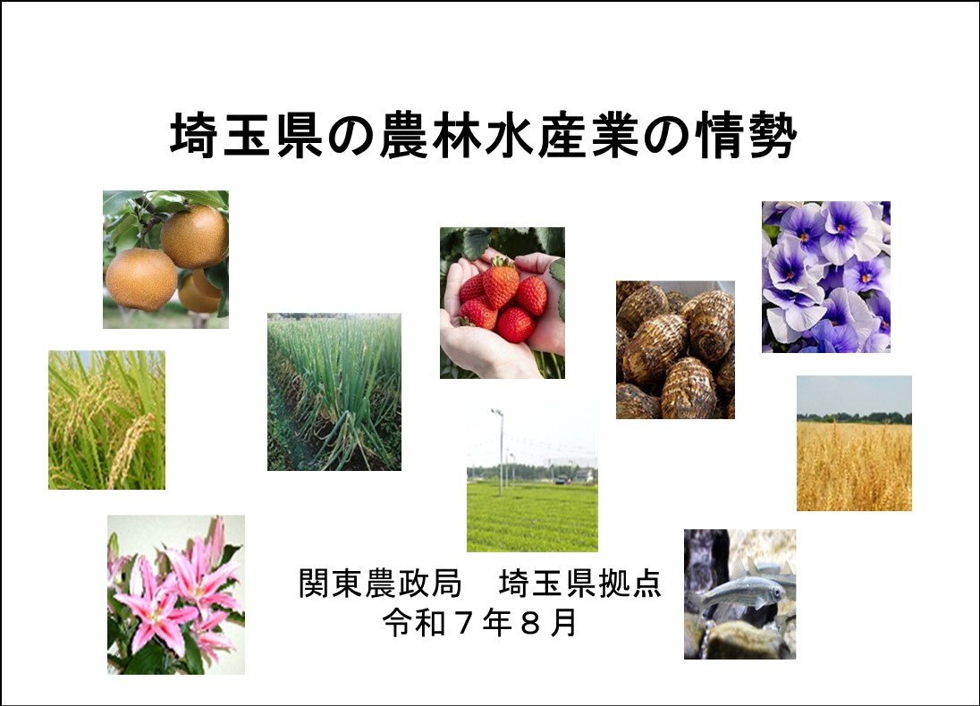 埼玉県の農林水産業の情勢