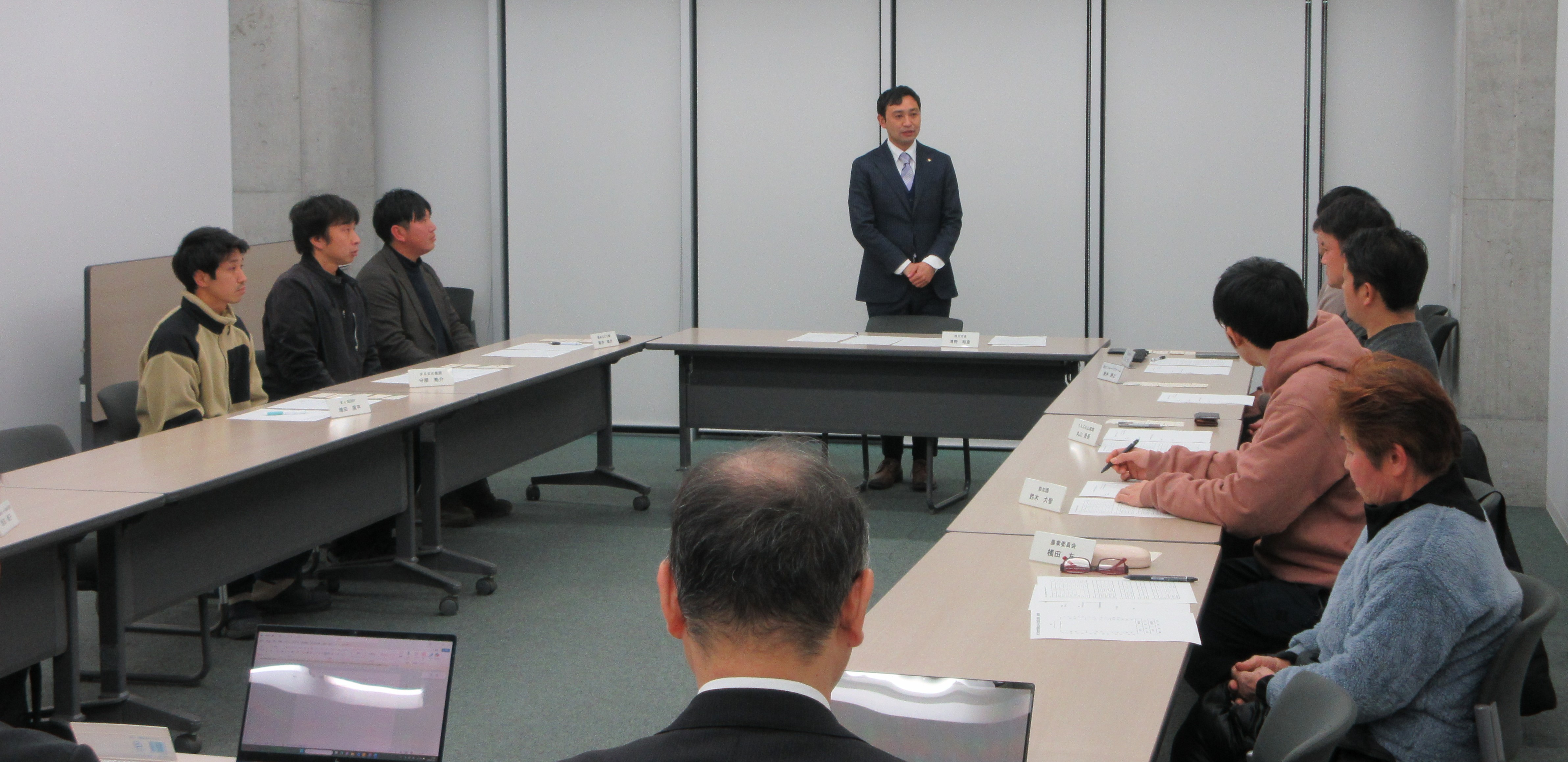 秩父市長の司会