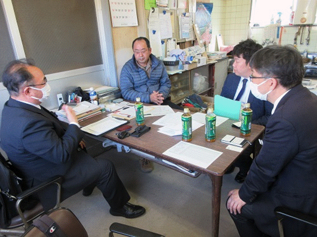 公庫・信連合同で農業法人と意見交換