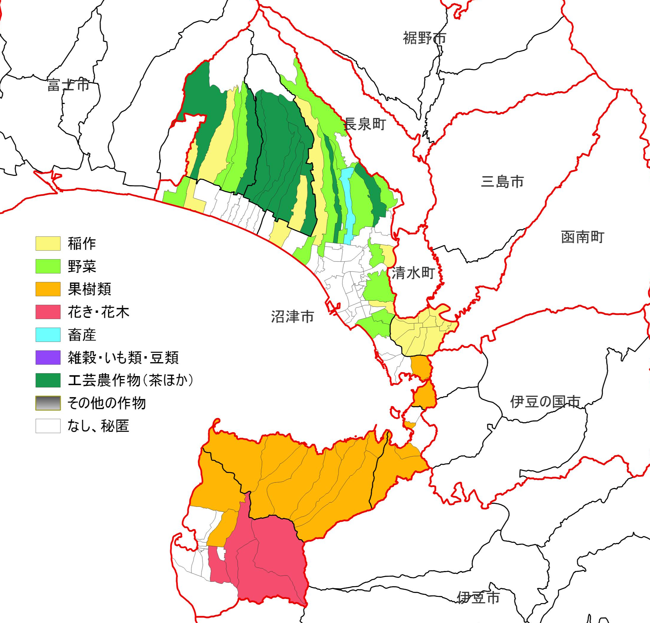 販売金額1位部門_沼津市
