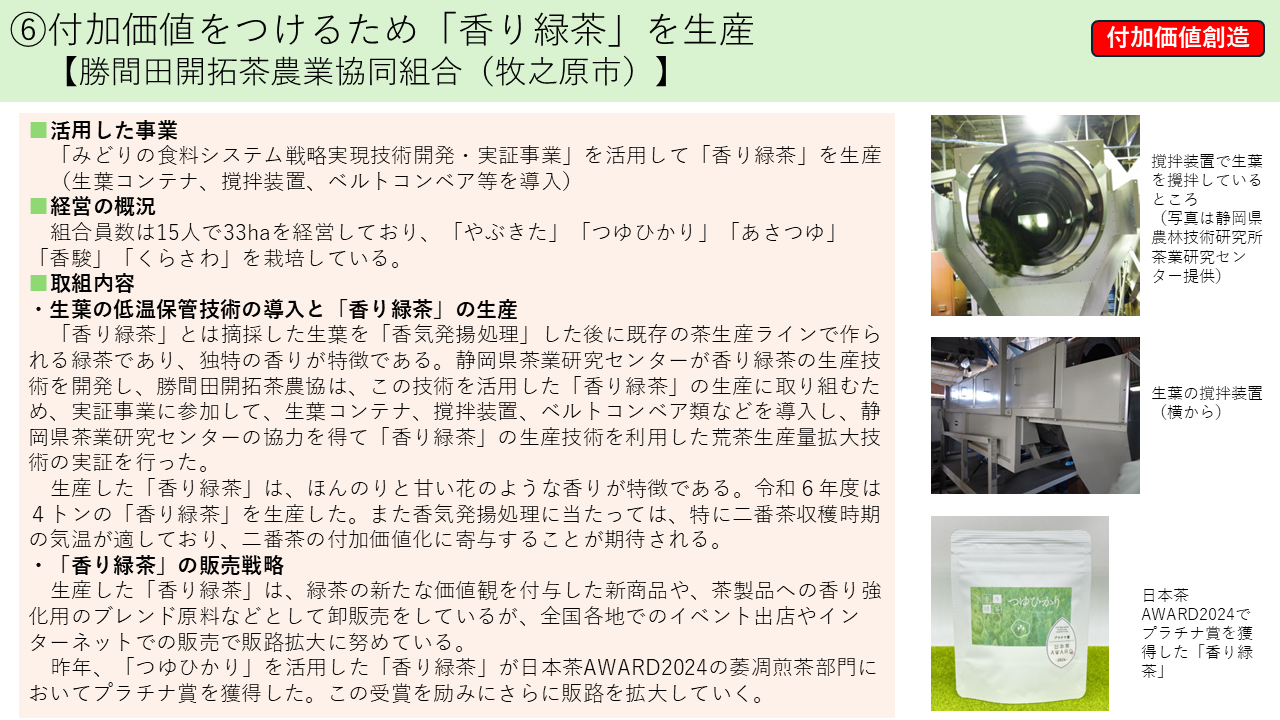 茶取組事例⑥