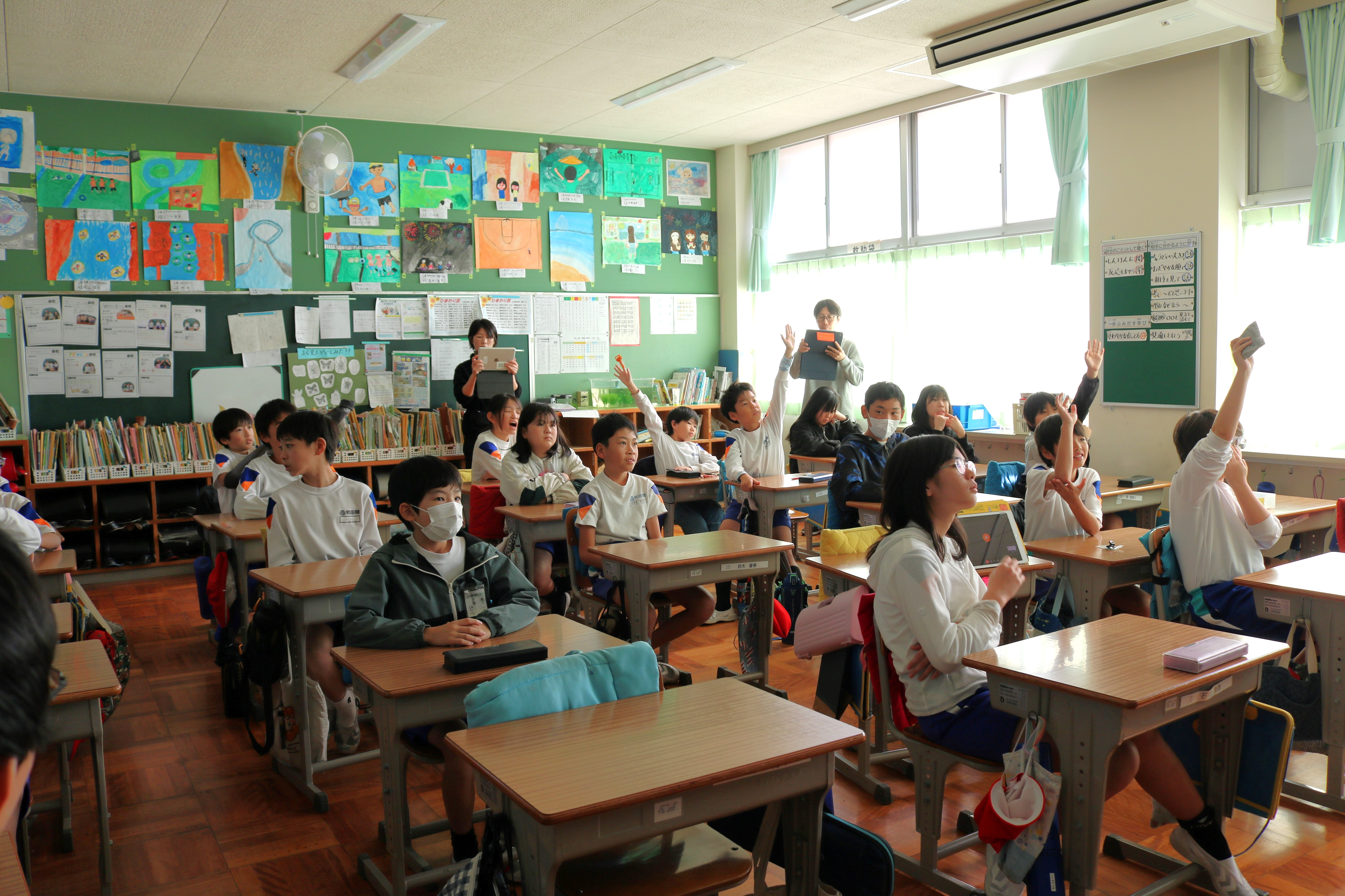 出前授業④（和田岡小学校）