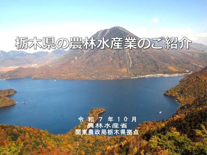 栃木県の農林水産業のご紹介