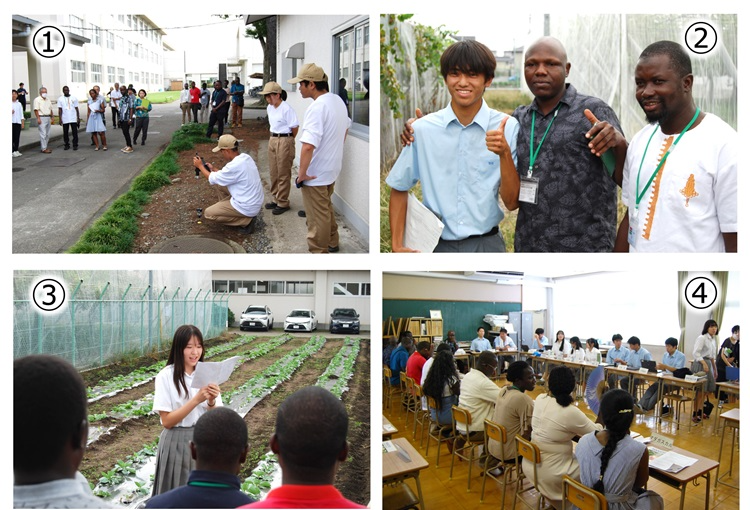 ICA研修員との交流JICA研修員との交流