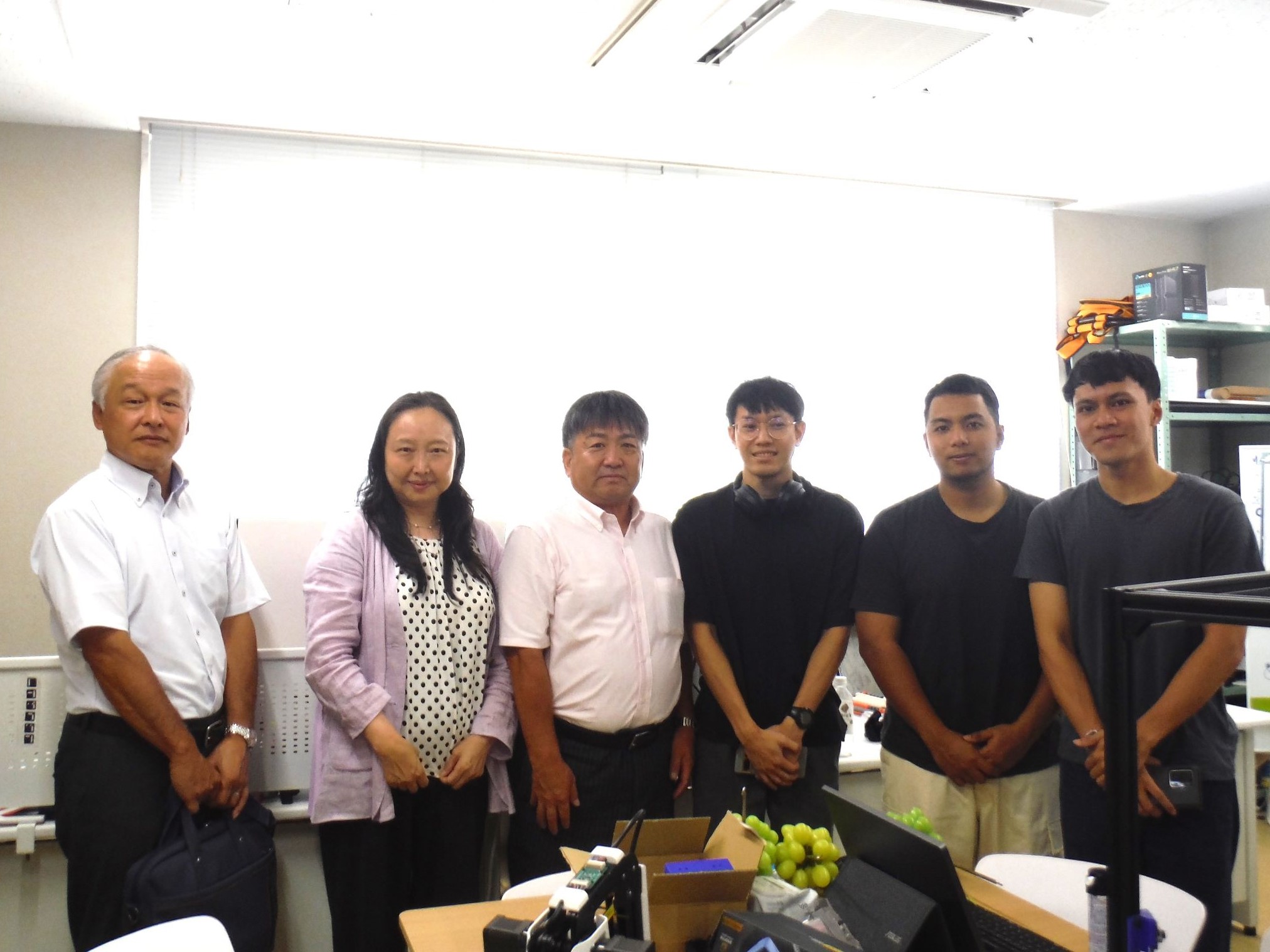 山梨大学理事との意見交換