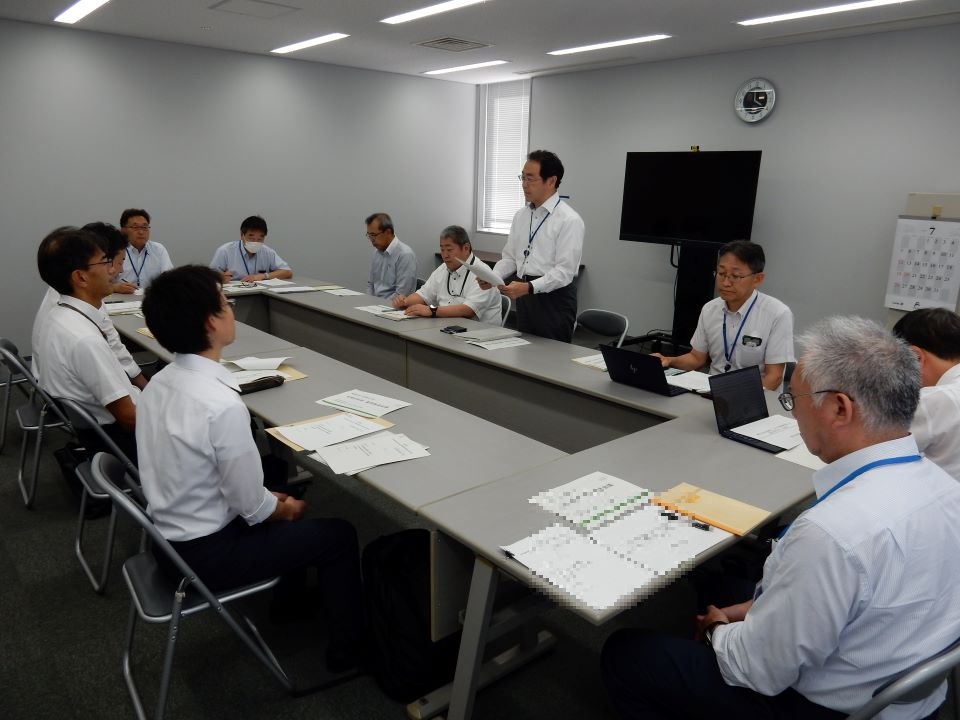 日本政策金融公庫甲府支店との意見交換会の様子