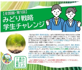 学生チャレンジのポスター