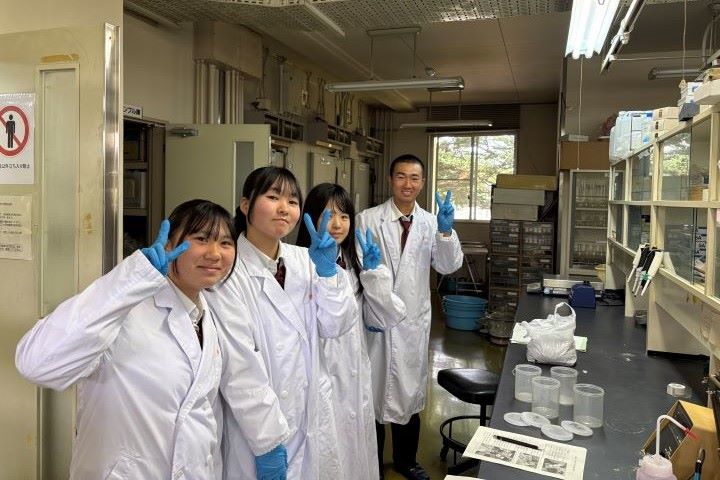 長野県上伊那農業高等学校（動物コース）取組写真