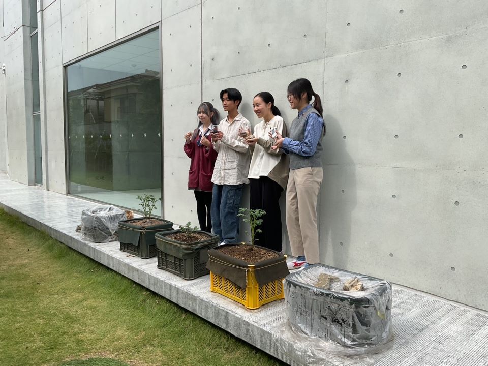 集合写真撮影風景屋外